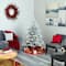5ft. Pre-Lit West Virginia Spruce Artificial Christmas Tree, Clear LED Lights